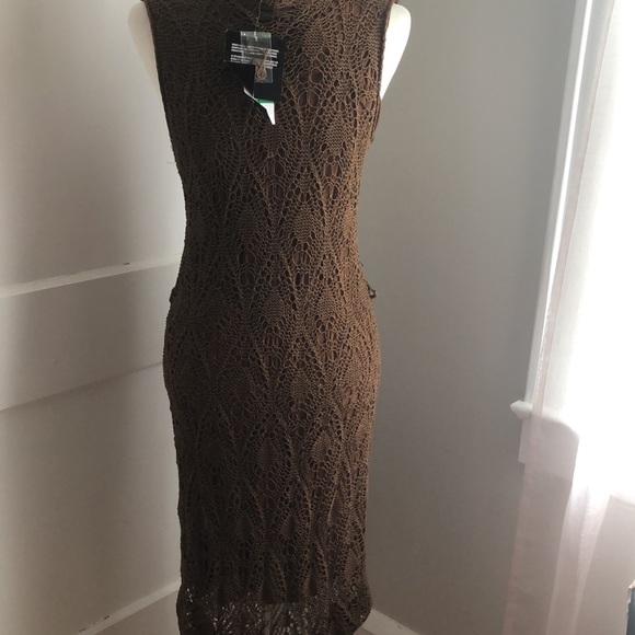 Jones New York Collection Crocheted Dress Sz. Lg - Picture 4 of 6